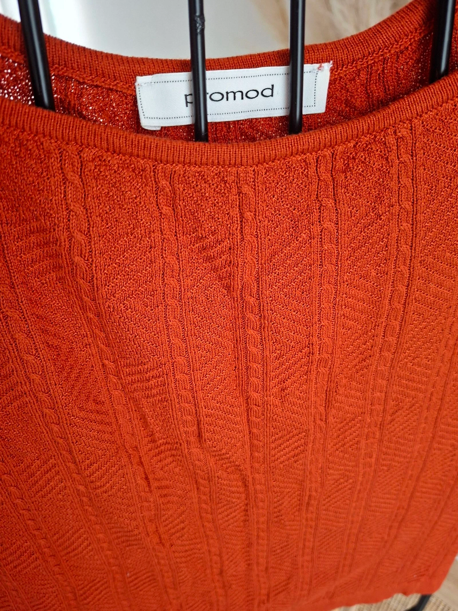 Blusa leve terracota Promod tamanho M – photo 3